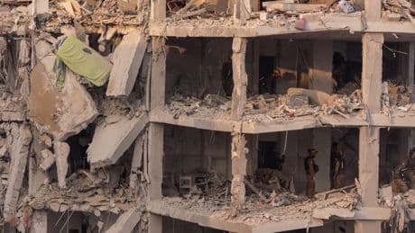 In Bat Yam, south of Tel Aviv, Iran’s missile barrages killed at least six people.