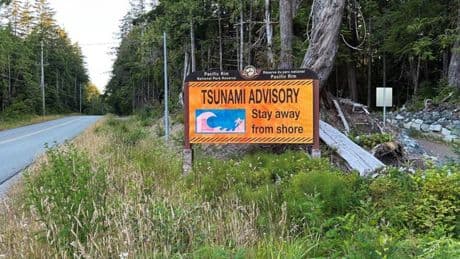 Tsunami advisory cancelled for B.C. coast after massive earthquake near Russia