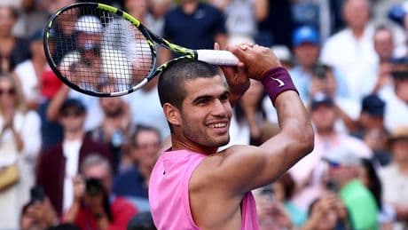 Carlos Alcaraz Swings Between Tennis And Golf At U.S. Open