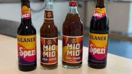 Paulaner und Berentzen streiten um Spezi-Design