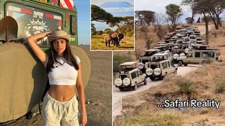 Safari becomes a zoo? Queues,  armies of influencers, legions armed with drones.. the new crowded African wilderness