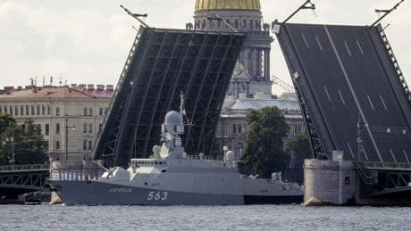 Krieg in der Ukraine: Flottenparade in St. Petersburg aus Sicherheitsgründen abgesagt