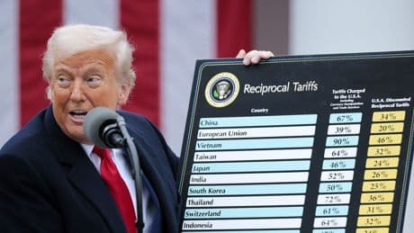 Appeals court halts ruling that blocked Trump's tariffs