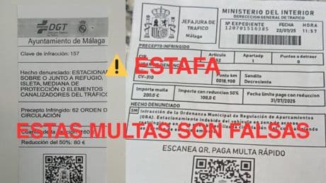 No caigas en la estafa de las multas de la DGT