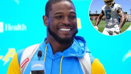 Chargers’ Denzel Perrryman arrested on assault weapon charge