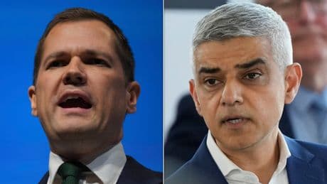 Sadiq Khan Dubs Robert Jenrick 'Mr Ozempic' In Spat Over Tube Fare Dodgers
