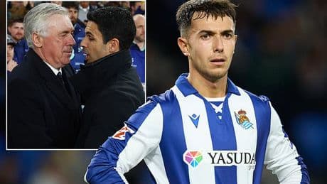 Fresh twist in Arsenal's pursuit of £51m Martin Zubimendi as Gunners 'stun Real Madrid with message about coveted Spain star'