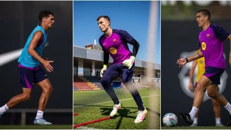 Así están las carpetas de salidas en el Barça