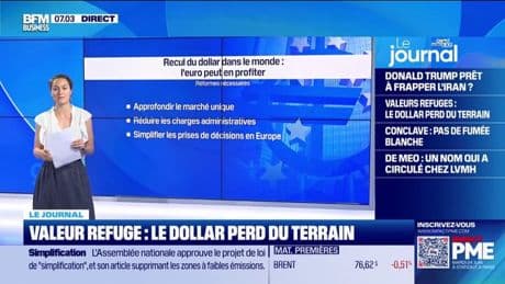Valeur refuge: la politique de Donald Trump plombe le dollar