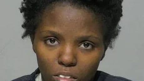 Decomposing baby found in box by cops as mother claims she 'had no control over how she died'