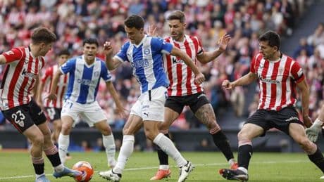 El Athletic roza la Champions y complica la vida al Alavés