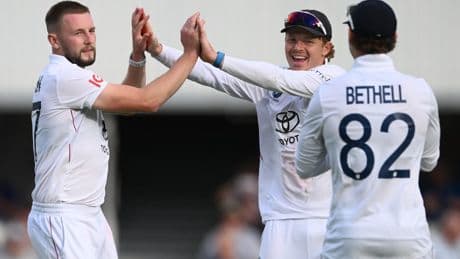 Gus Atkinson shines but inconsistent England fail to punish India in fifth Test decider