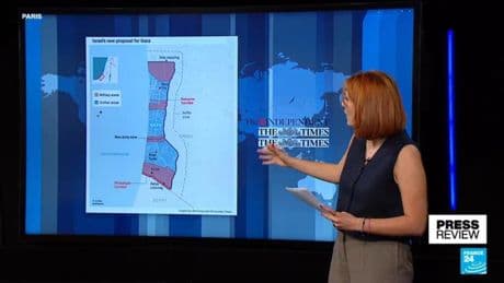 Papers publish leaked map showing Israel’s proposal to divide Gaza Strip