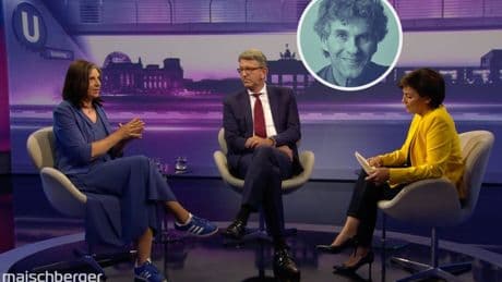 TV-Kritik Wie Weimer mit Göring-Eckardt um Meinungsfreiheit ringt