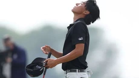 Amatuer prodigy rips up summer plans as he earns dream tickets to Open and Masters