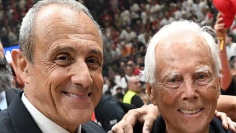La promessa di Messina ad Armani: "Una stagione alla sua altezza"