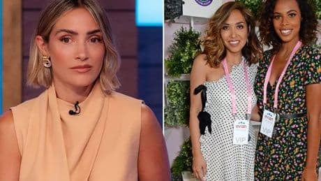 Frankie Bridge speaks out on Loose Women 'feud' amid Myleene Klass row