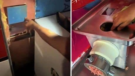 Gaziantep'te kasap dükkanında skandal düzenek! Ruhsatı iptal edildi