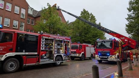 Rotenburg: Mann legt mehrere Feuer – Gebäudekomplex evakuiert