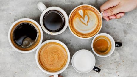 Si la pregunta es cuánta cafeína tiene tu taza de café habitual, este gráfico lo detalla