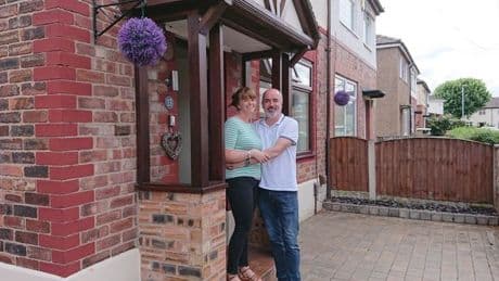 Baffled couple return home to find their house covered in scaffolding