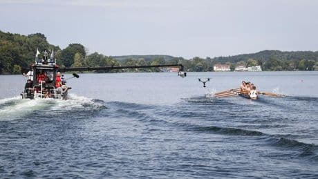 Dreharbeiten: Legendärer Ruder-Olympiasieg wird mit Masucci verfilmt
