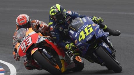 Nico Abad, alto y claro sobre la patada de Rossi a Marc Márquez en 2015: “Sostengo y mantengo que no hubo patada”