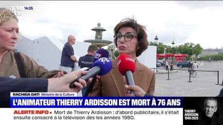 "Un grand vide": Rachida Dati rend hommage à Thierry Ardisson