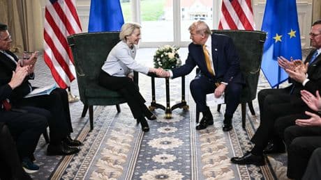 Gemengde reacties op handelsdeal EU-VS: Duitsland opgelucht, Frankrijk negatief