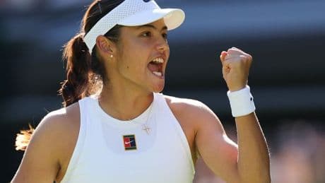 Emma Raducanu sets up clash against former Wimbledon champion with comfortable win