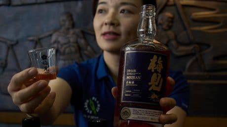 China's fiery baijiu spirit evolves to attract younger drinkers