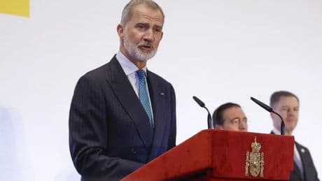 Felipe VI califica de "crisis humanitaria insoportable" la situación en Gaza, sumida en una "total devastación"