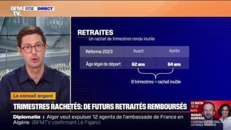 Ce vendredi 14 avril est la date limite pour demander le remboursement du rachat de trimestres devenu inutile du fait de la réforme des retraites