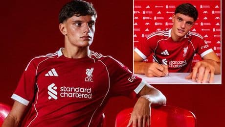 Liverpool take summer spending spree to £321MILLION as club confirm £26m signing of Giovanni Leoni from Parma