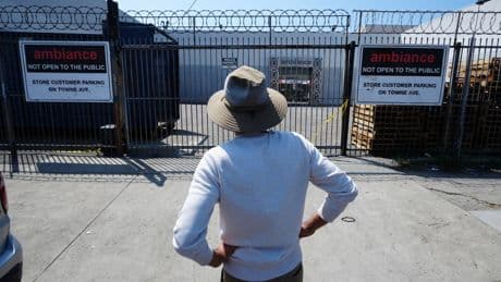 Immigration authorities carry out enforcement activity across Los Angeles amid crowds of protesters