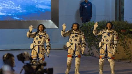 Shenzhou-19 crew returns to Earth after six months on China space station