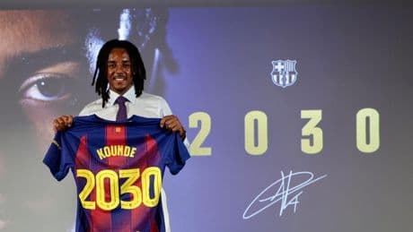 Koundé renueva con el Barça hasta el 2030: “Mi límite es el cielo”