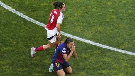 Patri Guijarro: "Ha sido una final dura y no hemos hecho nuestro juego"