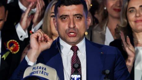 Roumanie : le candidat nationaliste George Simion réclame l’«annulation» de la présidentielle