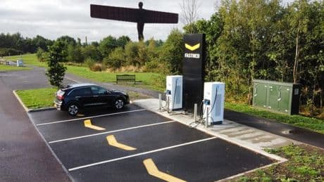 Boost for holidaymakers as thousands of electric car chargers added all over country