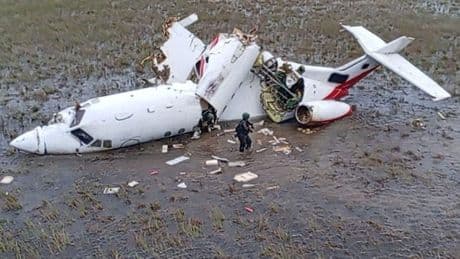 Crew und Passagiere verschwunden - Geister-Jet im Sumpf abgestürzt