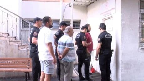 İnan Güney ve 43 kişi sağlık kontrolünden geçti