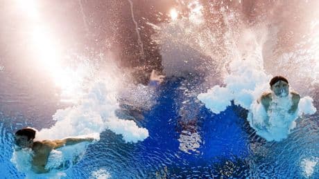 Schwimm-WM: Bloß nicht den Familienfrieden stören!