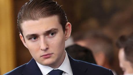 Barron Trump moves into the White House for his NYU sophomore year: report