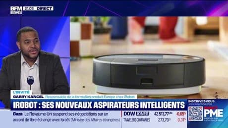 Garry Kancel (iRobot) : iRobot, ses nouveaux aspirateurs intelligents - 20/05