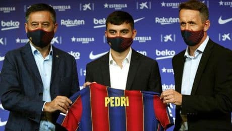 Cinco años de la presentación de Pedri con el Barça