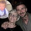 David Beckham's mother Sandra shares sweet clip from when he was a baby as she pays tribute to son on his 50th birthday