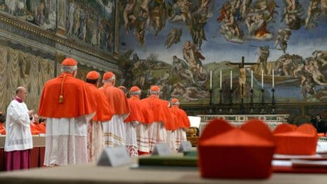 Lies, China ties and Macron’s fettuccine: Conclave whisperers seek to sway pope’s election