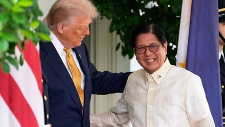 The Latest: Trump deflects questions about Epstein files and revives old grievances