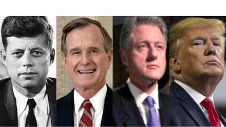 Kennedy, Bush, Clinton… ¿Trump? Las casas reales de la república estadounidense
